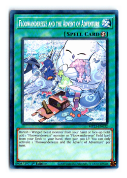 Floowandereeze and the Advent of Adventure MP23-EN032 Secret Rare 1st Ed Yugioh - Image 1