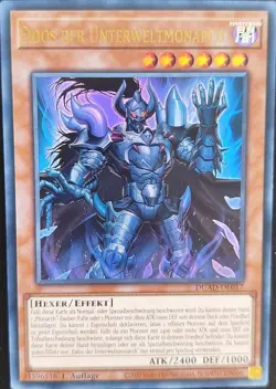 Eidos Der Unterweltmonarch DUAD-DE017 Ultra Rare DE NM YUGIOH - Image 1