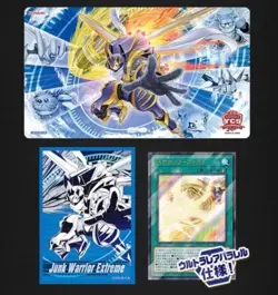 Yugioh Junk Warrior Official Duel set Playmat Sleeve Set YCSJ NAGOYA 2025 JP - Image 3