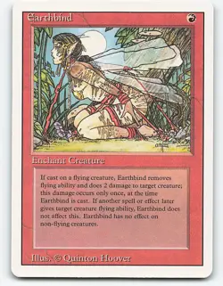 Earthbind # Magic the Gathering Card - Image 1