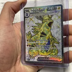 Tyranitar ex 211/197 Sv03: Obsidian Flames Holo NM/MT Pokemon Nintendo Rare Card - Image 2
