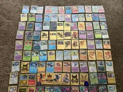 Large Pokemon Card Lot Rare Holo Foil Rever Holo Gold Japanese Charizard Pikachu - Image 3