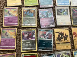 Large Pokemon Card Lot Rare Holo Foil Rever Holo Gold Japanese Charizard Pikachu - Image 5