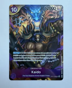 2022 One Piece Card Game: Romance Dawn OP01 SR (Alt Art) Kaido #OP01-094 - Image 1