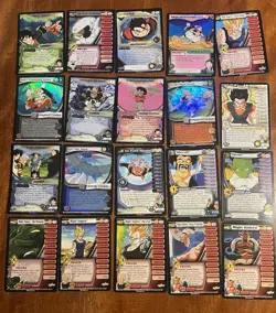 2003 Vintage Dragon Ball Z CCG Trading Card Game 20Card lot🔥 Non Foil & Foil - Image 1