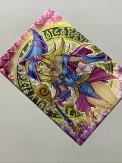 Dark Magician Girl Yugioh Rush Duel Foil Card Holo Anime Ultimate Rare Waifu DMG - Image 4