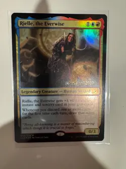 MTG - Rielle, the Everwise - Foil - Prerelease Promo, Ikoria: Lair of Behemoths - Image 1