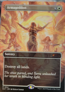 Mtg Secret Lair Kieran Yanner Armageddon Non-foil - Image 1