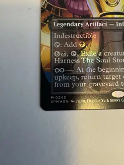 MTG - Spider Man - The Soul Stone - Borderless FOIL - Near Mint - Image 2