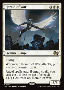 1x - Herald of War - #207 - Jumpstart Foundations - NM MTG - Image 1