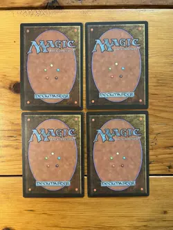 MTG Magic the Gathering - 4x Boomerang x4 - Chronicles - FBB Japanese - Foreign - Image 2