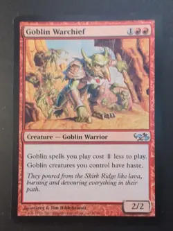 Goblin Warchief Duel Decks: Elves vs. Goblins Regular - Image 1