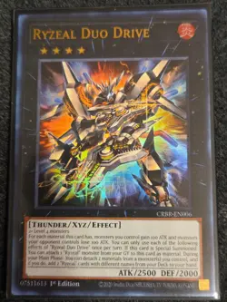 Near Mint, English - 1 x MTG Ryzeal Duo Drive - CRBR-EN006 - Ultra Rare - 1st Ed - Image 1