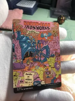 Krank-Clan Ironworks MTG Secret Lair Countdown Encyclopedia NM 🍷 - Image 1