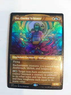 Zur, Eternal Schemer (Textured Foil) Dominaria United Foil - Image 1