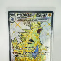 Tyranitar ex #211/197 Pokemon Scarlet & Violet 2023 Obsidian Flames - Image 3