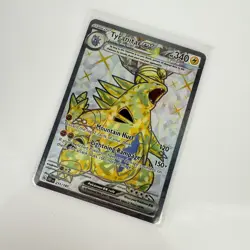 Tyranitar ex #211/197 Pokemon Scarlet & Violet 2023 Obsidian Flames - Image 4