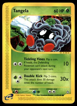 Tangela #112/147 Aquapolis Pokemon Near Mint or Better - Image 1