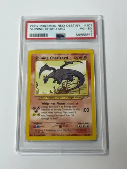 Pokemon Shining Charizard 107/105 Neo Destiny Holo - Image 1