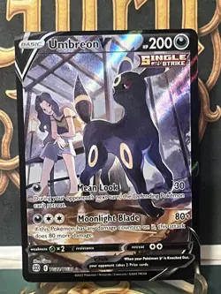 [NM] Umbreon V TG22/TG30 - Brilliant Stars Trainer Gallery Pokemon TCG - Image 2
