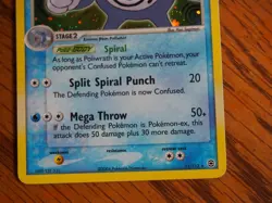Pokemon 2004 Fire Red Leaf Green Poliwrath foil card in mint condition - Image 3