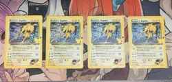 4 x 2021 Pokemon Celebrations Rocket's Zapdos Classic Collection 15/132- NM - Image 1