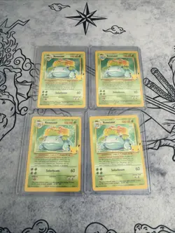 Pokemon Venusaur Holo Card 15/102 Celebrations X4 Bundle NM+ Condition - Image 1