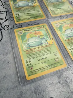 Pokemon Venusaur Holo Card 15/102 Celebrations X4 Bundle NM+ Condition - Image 2