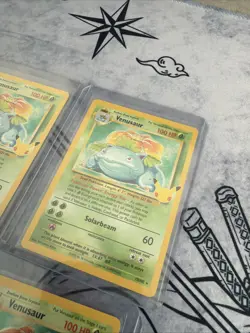 Pokemon Venusaur Holo Card 15/102 Celebrations X4 Bundle NM+ Condition - Image 4