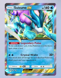 Pokemon TCG Pocket Suicune 4 Diamond VIRTUAL - Image 1