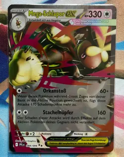 Mega-Schlapor ex 084/094, Deutsch, Pokemon, Fatale Flammen, NEU, TOP!!! - Image 1