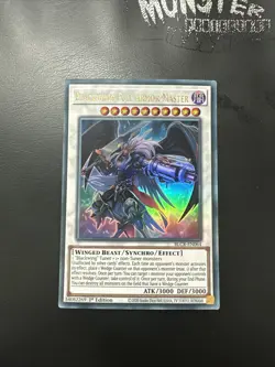 YUGIOH BLACKWING FULL ARMOR MASTER ULTRA RARE BLCR-EN064 1ST EDITION - Image 1