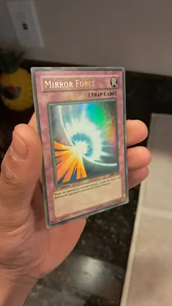 Mirror Force MRD-138 Ultra Rare 1st Edition Yu-Gi-Oh Faded Misprint Near Mint - Image 5