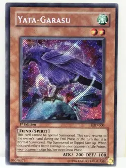 Yata-Garasu LOD-000 Legacy of Darkness 1st Edition #3 Holo Bleed - Image 2