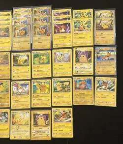 Pokemon Tcg Pikachu Card Lot (50) XY, S&M, SWSH, Base, Holos, Raichu, MANY sets - Image 3