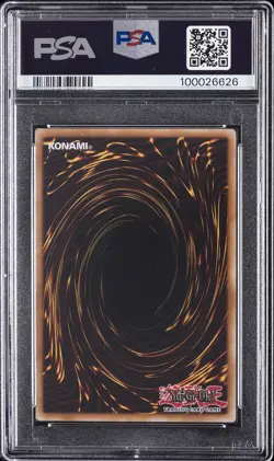 2011 YU-GI-OH! PROMO SHONEN JUMP MAGAZINE #EN049 DARK MAGICIAN PSA 8 - Image 2