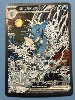 Kingdra ex 131 Sv: Scarlet & Violet Promo Cards Holo Clean & Mint - Image 1