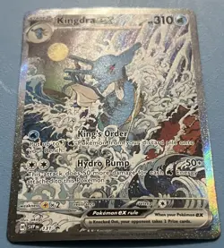 Kingdra ex 131 Sv: Scarlet & Violet Promo Cards Holo Clean & Mint - Image 3