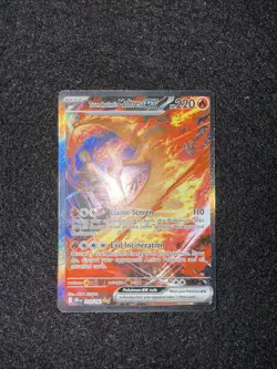 Pokemon TCG Team Rockets Moltres EX Destined Rivals Card 229/182 - Image 1