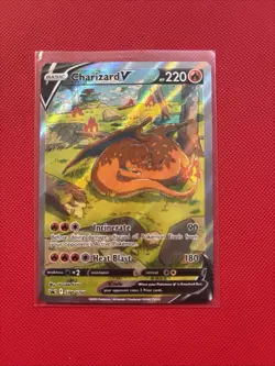 Pokemon TCG Charizard v SWSH260 Sword & Shield Promo Card - Image 1