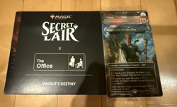 MTG Secret Lair Office Dwight's Destiny Card Set Foil Council's Judgement Bonus - Image 1