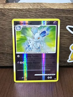 Nidorina Reverse Holo - Pokemon Card - 73/111 - Platinum Rising Rivals NM - Image 1