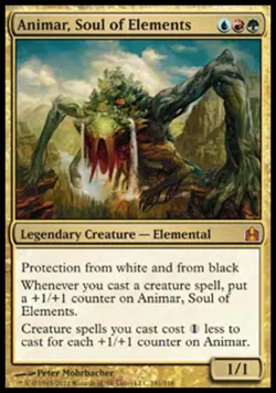 Animar, Soul of Elements - Light Play MTG Commander - Image 1