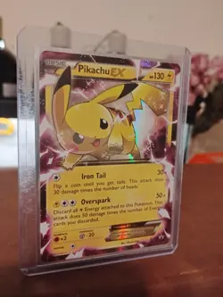 Pokemon Pikachu TCG 2015 EX XY84 Black Star Promo Card - Image 3