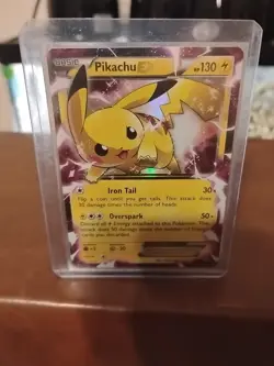 Pokemon Pikachu TCG 2015 EX XY84 Black Star Promo Card - Image 4