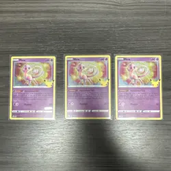 Mew Celebrations Holo Rare Card 011/025 Near Mint NM Condition - Image 1