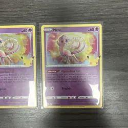 Mew Celebrations Holo Rare Card 011/025 Near Mint NM Condition - Image 4