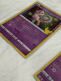 Lot Of 2 Mew Holo Rare Celebrations 011/025 Near Mint 2021 Pokemon Cards Sleeves - Image 4