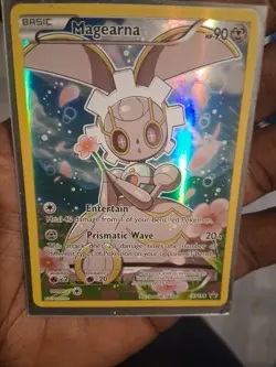Pokemon Magearna XY186 Full Art Black Star Promo Card Mint Condition - Image 1