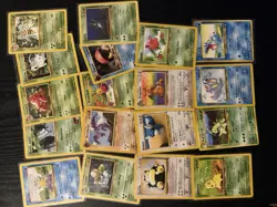 Vintage Pokemon Card Lot WOTC Holo First Edition Etc Snorlax - Image 1